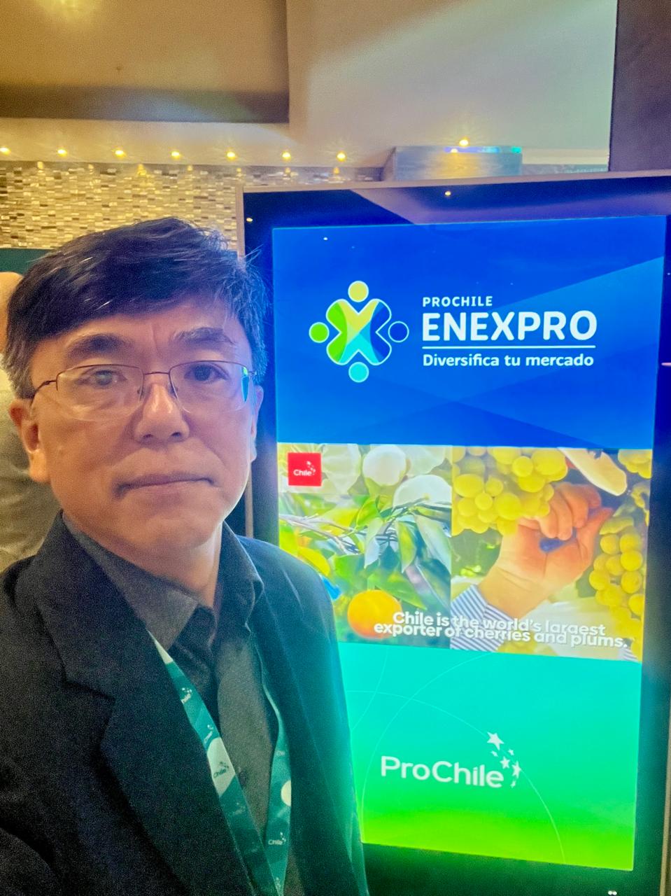 Diretor da Nova Aqua participa da rodada de negócios da ENEXPRO 2025, Santiago/Chile.